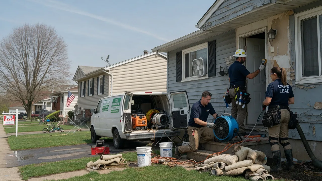 Flood Cleanup in Wenonah, NJ near me